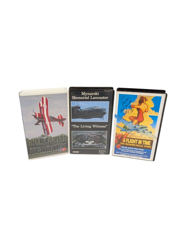 Aviation VHS (Bill Carter, Living Witness, Flight in Time)