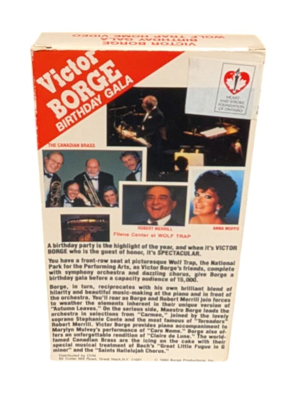 3 Assorted VHS (Victor Borge Birthday Gala)