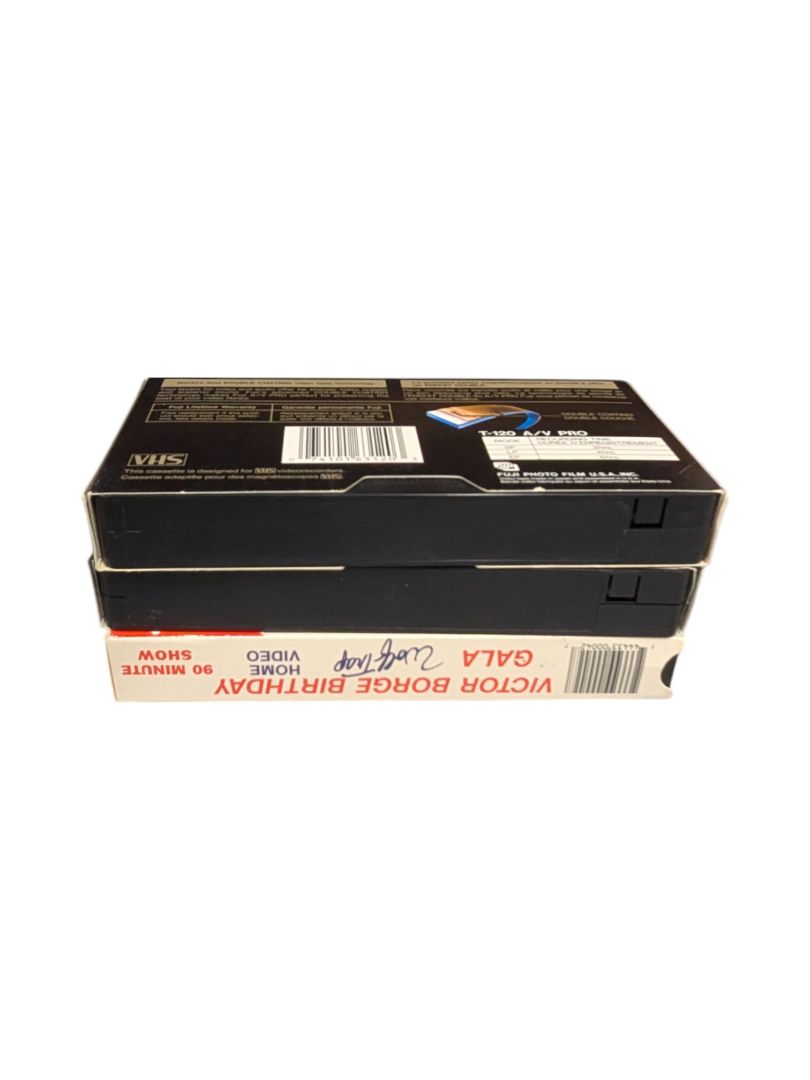 3 Assorted VHS (Victor Borge Birthday Gala)