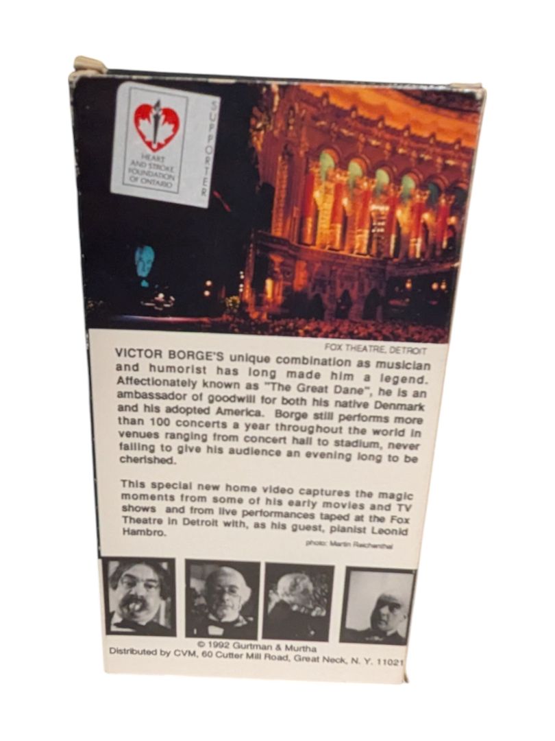 Victor Borge Then & Now VHS