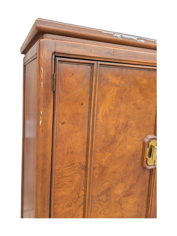 Chinoiserie Style Armoire Dresser by Thomasville Mystique