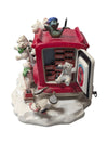 1998 Franklin Mint Coca Cola Always Wind-Up Motion Music Sculpture Truck