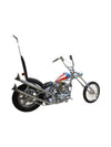 Franklin Mint Harley Davidson Easy Rider Chopper 1:10 Model w/ Display Case, Helmet