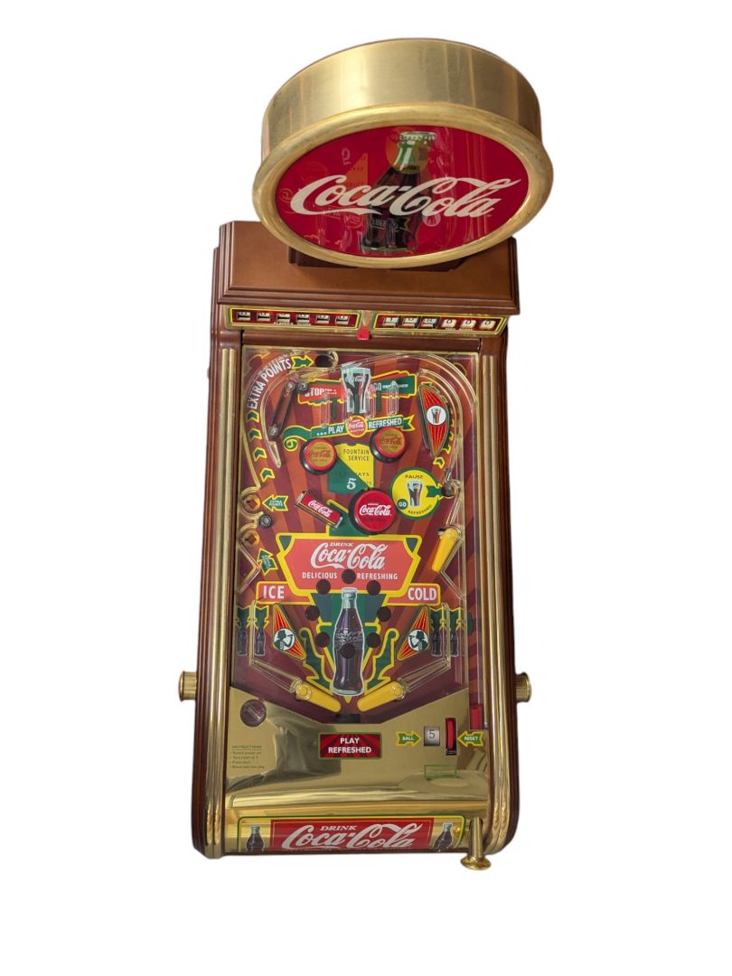 Franklin Mint Coca-Cola Pinball Machine