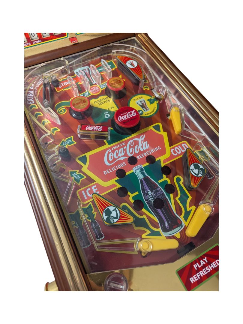 Franklin Mint Coca-Cola Pinball Machine