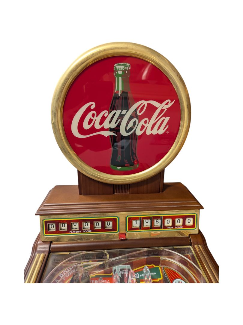 Franklin Mint Coca-Cola Pinball Machine