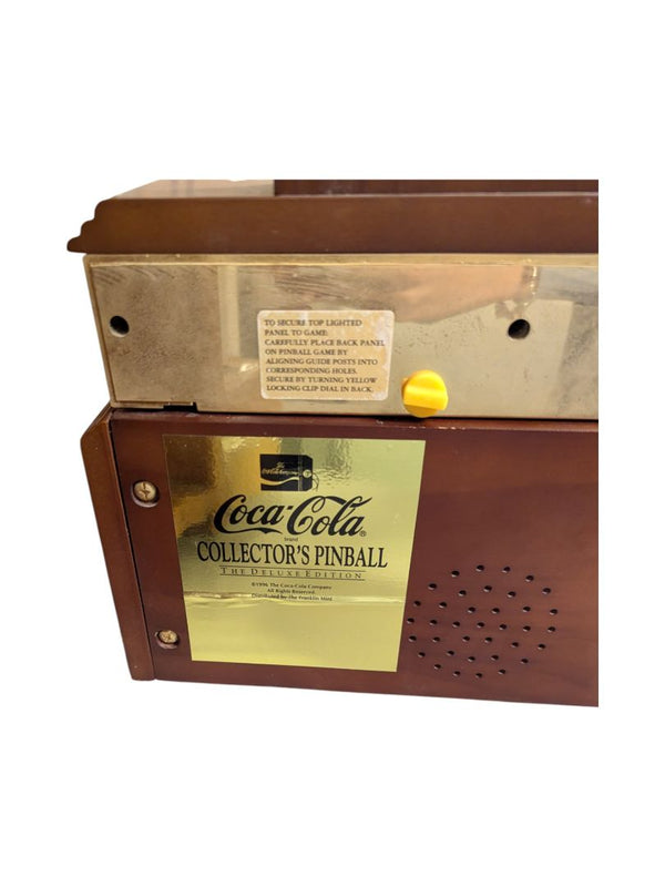 Franklin Mint Coca-Cola Pinball Machine