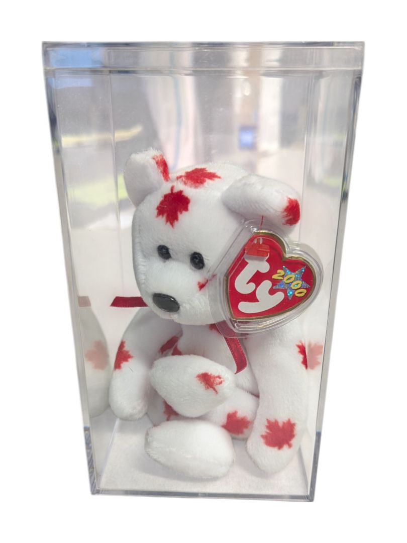 Ty Beanie Teddy Canada Exclusive 2000 Edition