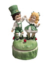 Lefton St. Patrick's Day Music Box Figurine