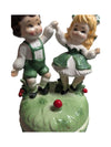 Lefton St. Patrick's Day Music Box Figurine