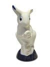 White Ceramic Squirrel Figurine