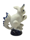 White Ceramic Squirrel Figurine