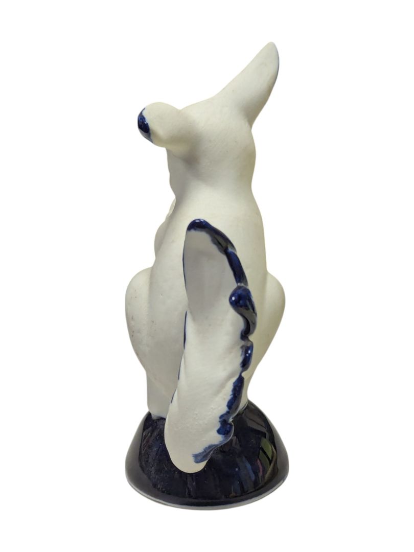 White Ceramic Squirrel Figurine
