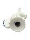White Ceramic Squirrel Figurine