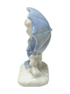 Kid w/ Umbrella Porcelain Figurine