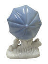 Kid w/ Umbrella Porcelain Figurine