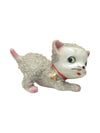 Sugar Coated Ceramic Kitten Figurine
