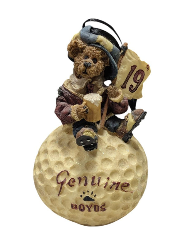 Boyds 2000 Bears Master Golf Teddy Figurine
