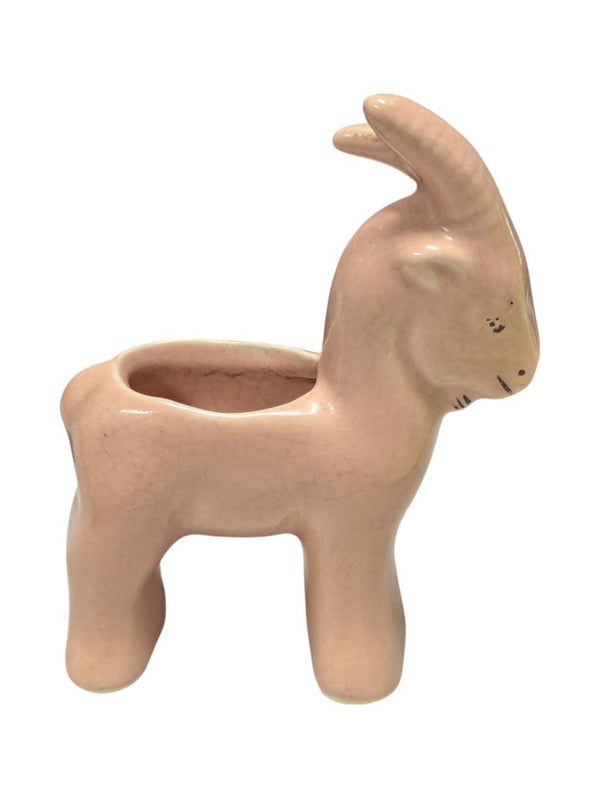Mini Goat Ceramic Planter