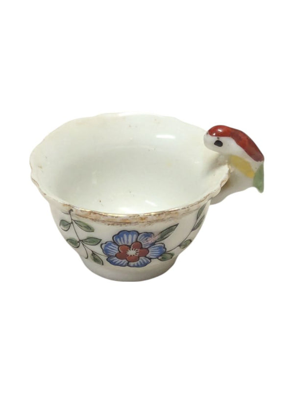 Miniature Teacup w/ Parrot Handle