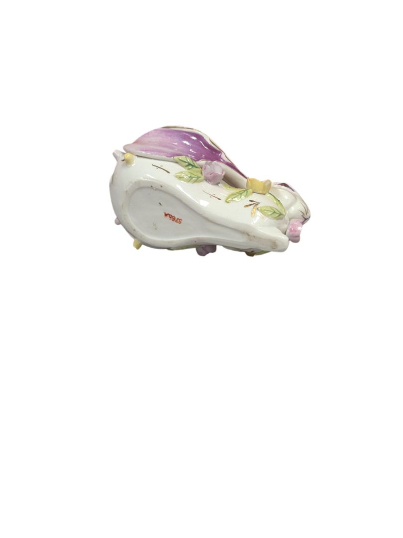 Snow Bunny Porcelain Container