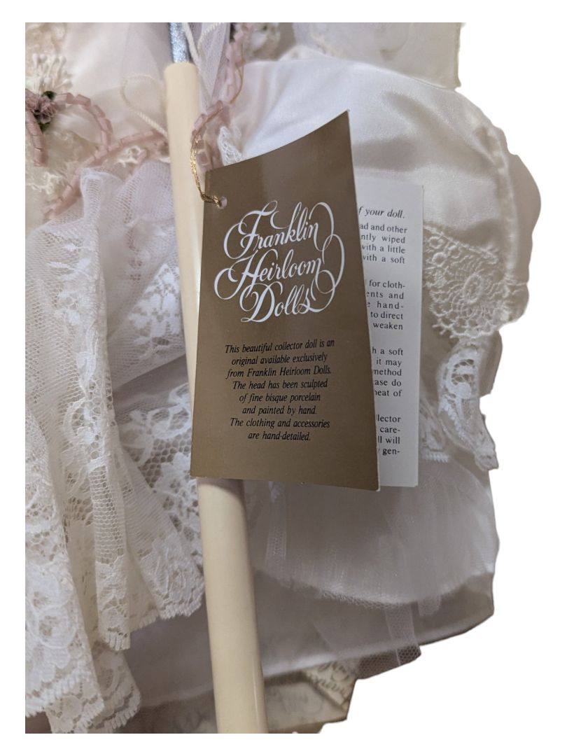 Heirloom Birthday Bride Girl Franklin 19''Doll