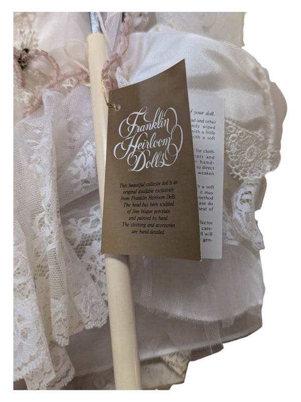 Heirloom Birthday Bride Girl Franklin 19''Doll