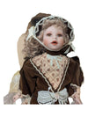 Sarah Franklin Heirloom Dolls Coca-Cola Cradle & Rag Doll