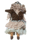 Sarah Franklin Heirloom Dolls Coca-Cola Cradle & Rag Doll