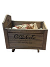 Sarah Franklin Heirloom Dolls Coca-Cola Cradle & Rag Doll