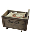 Sarah Franklin Heirloom Dolls Coca-Cola Cradle & Rag Doll