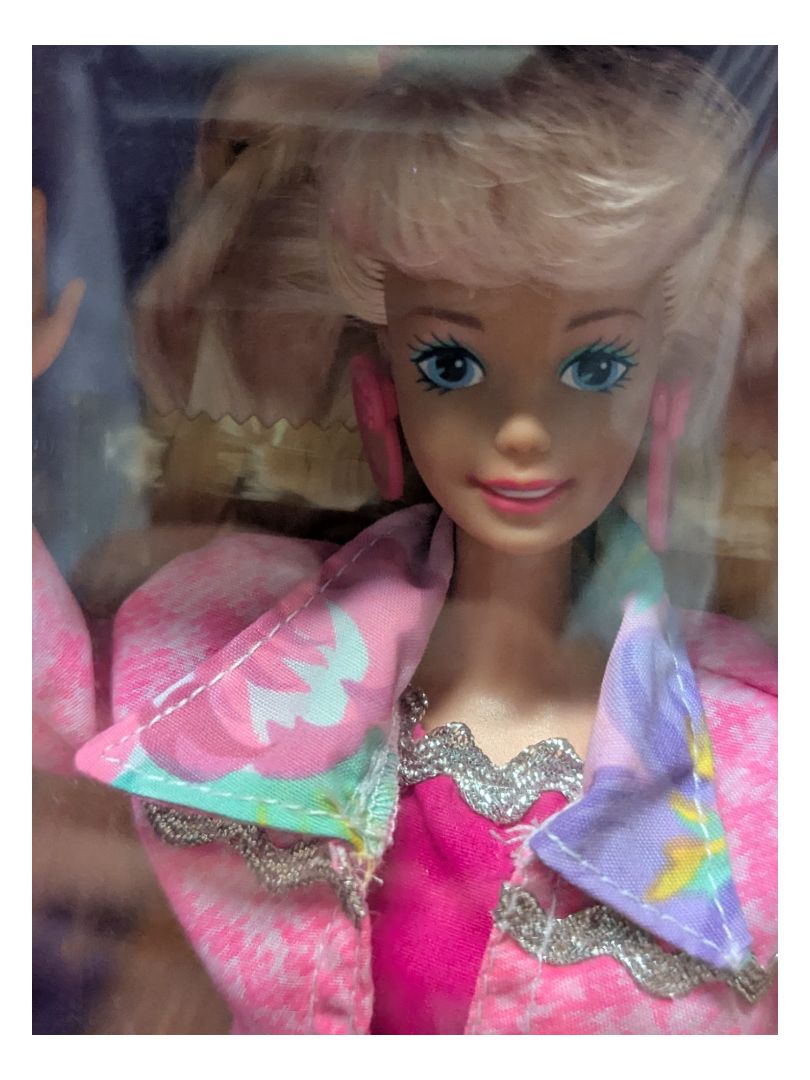 1993 Blonde Paint 'N Dazzle Barbie Doll in Box