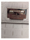Kate Spade Orchard Valley Oatmeal Croc Embossed Leather Crossbody Bag
