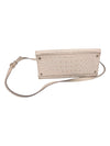 Kate Spade Orchard Valley Oatmeal Croc Embossed Leather Crossbody Bag