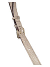 Kate Spade Orchard Valley Oatmeal Croc Embossed Leather Crossbody Bag