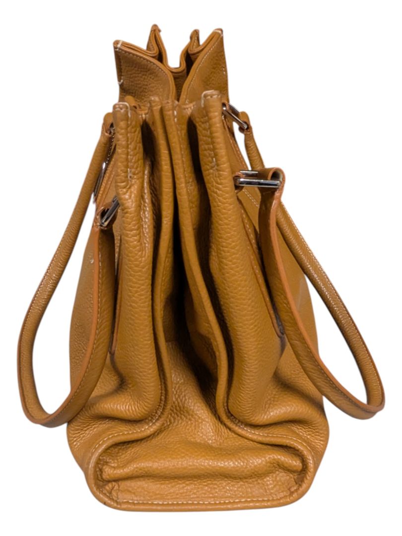 Tignanello Large Tan Leather Tote Bag