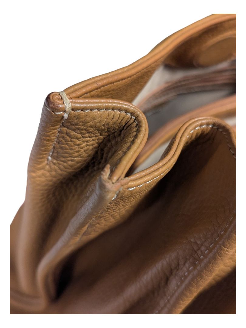 Tignanello Large Tan Leather Tote Bag