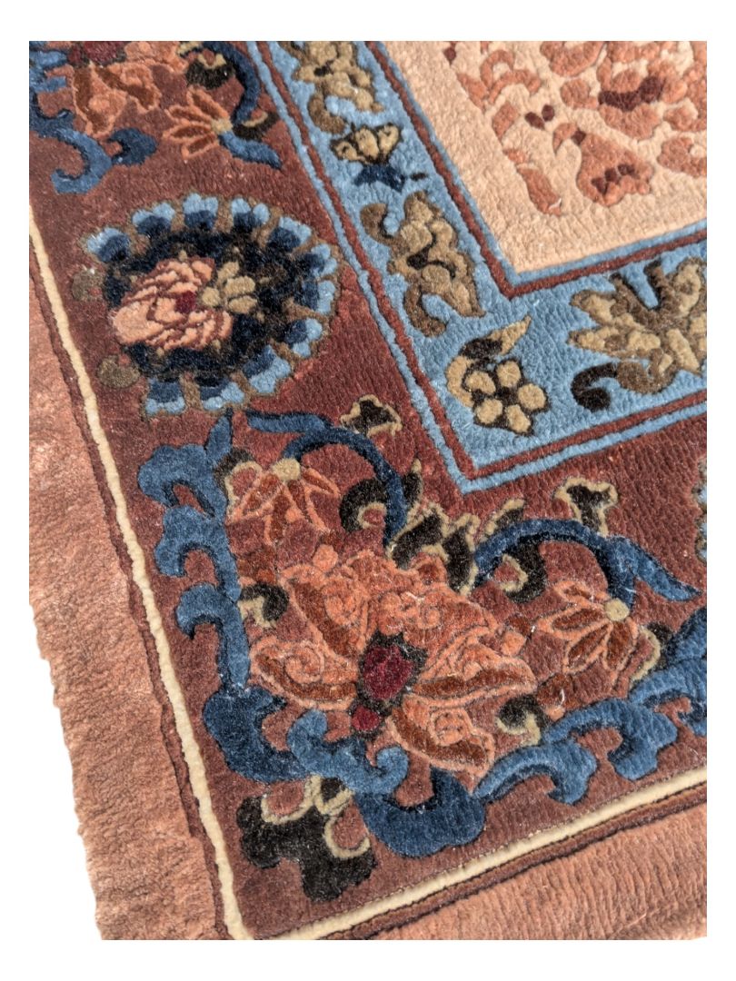 Vintage Eastern Style Fringed 3' x 5' Rug