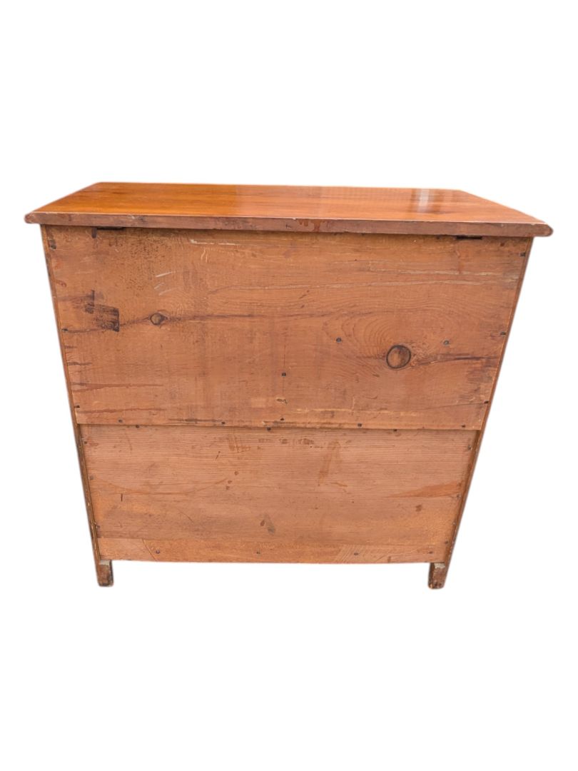Vintage Wooden Lift-Top Dry Sink Cabinet
