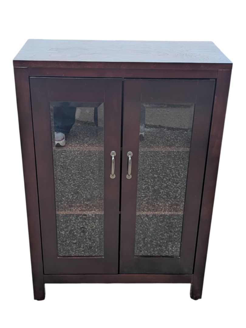 Dark Brown Medium  Storage Cabinet