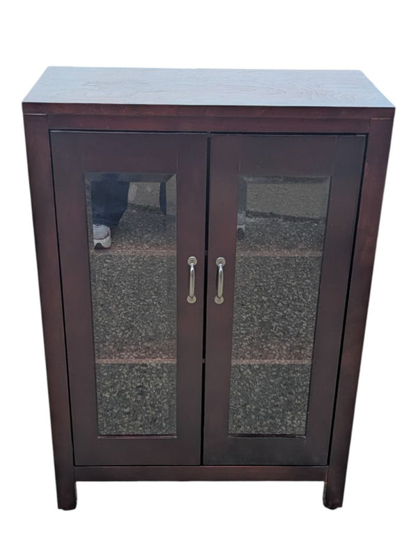 Dark Brown Medium  Storage Cabinet