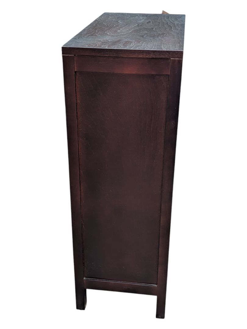 Dark Brown Medium  Storage Cabinet
