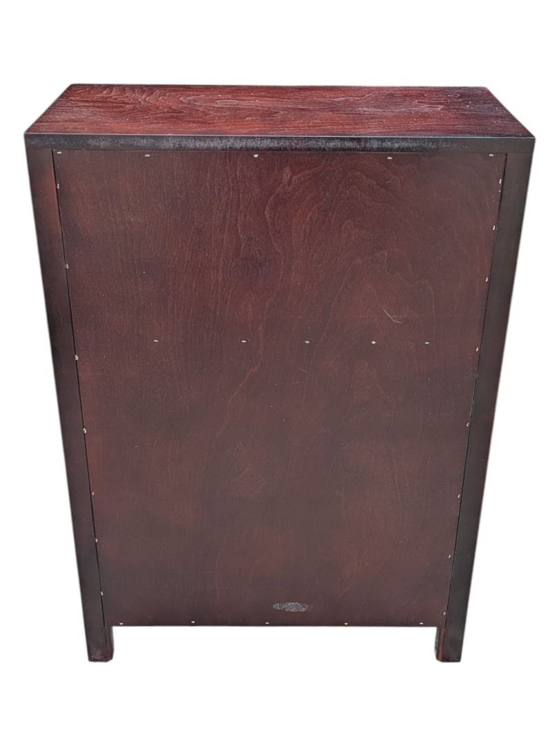 Dark Brown Medium  Storage Cabinet