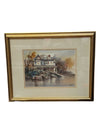 Gustave Wander Original Landscape Watercolour Painting