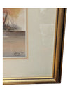 Gustave Wander Original Landscape Watercolour Painting