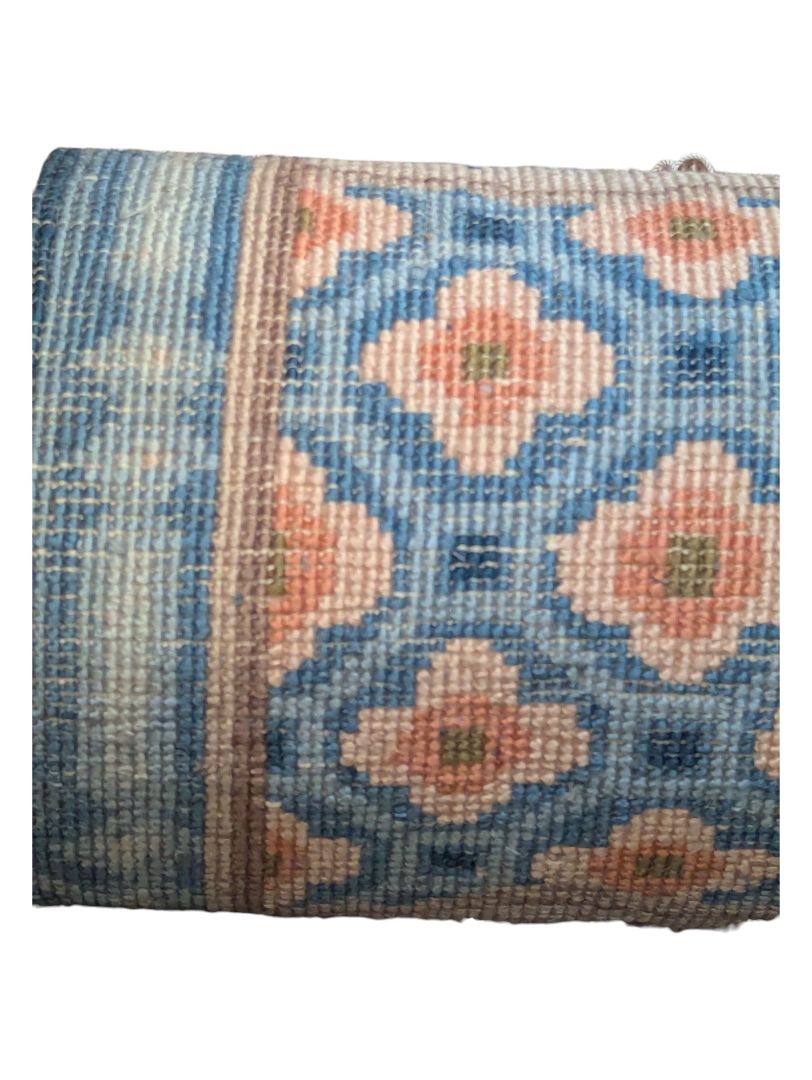 Vintage Chinese Art Deco Fringed 3' x 5' Rug