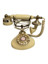 Vintage French Princess Style TeleConcept Rotary Dial Telephone