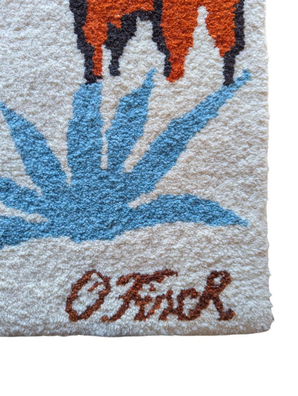 Indios Woven Wall Hanging Ecuador by Olga Fisch