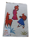Indios Woven Wall Hanging Ecuador by Olga Fisch