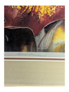 Framed Mary Dawn Robert Iris Painting Signed Print
